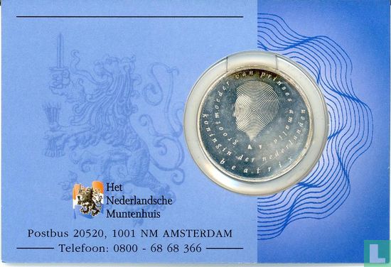 Pays-Bas 10 euro 2004 (coincard - HNM) "Birth of Princess Catharina - Amalia" - Image 2