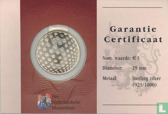 Niederlande 5 Euro 2005 (Coincard - HNM) "60 years of peace and freedom in the Nederlands" - Bild 1