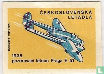 1938 Pozorovaci Letoun Praga E-51
