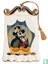 WDCC Mickey Mouse Flat Disc Ornament "On With The Show"