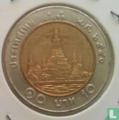 Thailand 10 baht 1997 (BE2540) - Image 1