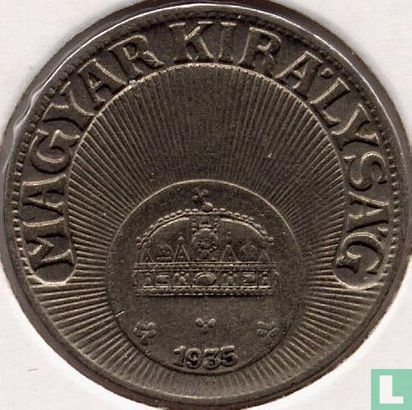 Hongrie 10 fillér 1935 - Image 1