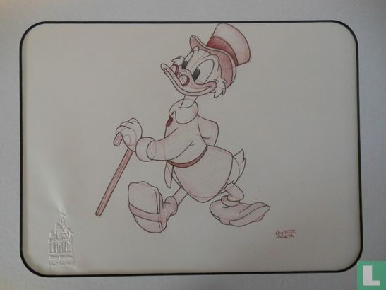 Uncle Scrooge (pencil sketch)