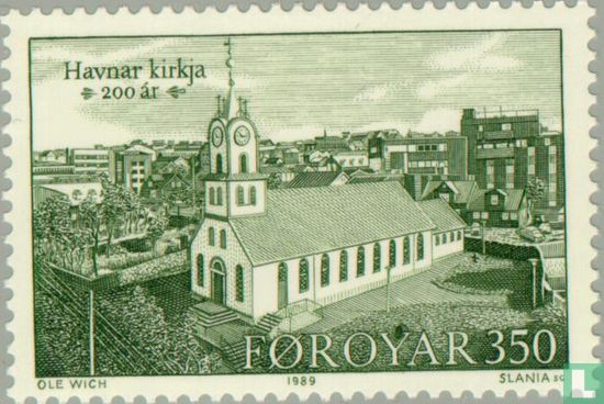200 ans de l'Eglise Tórshavn