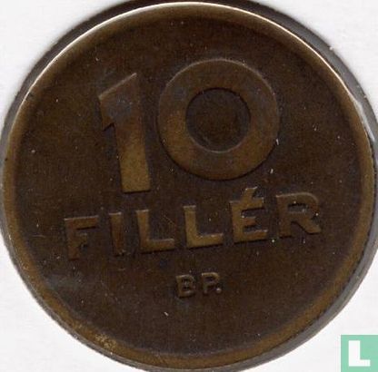 Ungarn 10 Fillér 1946 - Bild 2