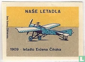 1909 Letadlo Evzena Cihaka