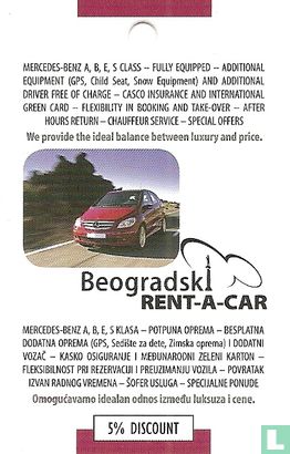 Beogradski Rent-A-Car - Image 1