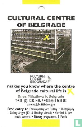 Cultural Centre of Belgrade - Image 1