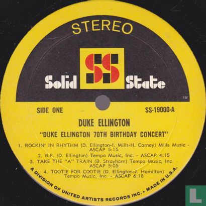 Duke Ellington's 70th Birthday Concert - Afbeelding 3