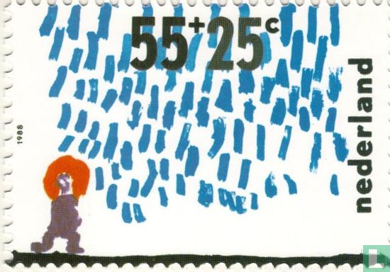 Children's stamps (B-card)  - Image 2