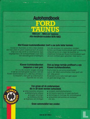 Autohandboek Ford Taunus 1593 cm3 en 1993 cm3 - Afbeelding 2