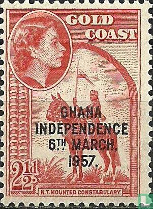 l'indépendance du Ghana 