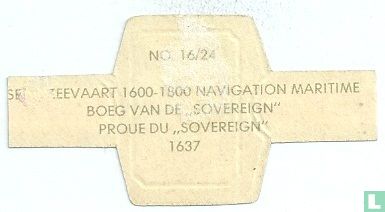 Boeg van de "Sovereign" 1637 - Afbeelding 2