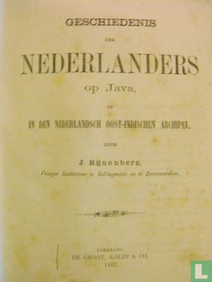 Geschiedenis van Nederlanders op Java - Bild 3