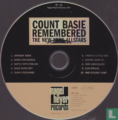 Count Basie Remembered 1 - Afbeelding 3