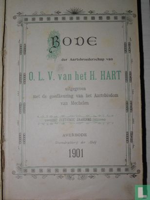 Bode der Aartsbroederschap van OLV van het H. Hart - Image 1