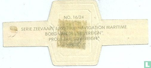Boeg van de "Sovereign" 1637 - Afbeelding 2