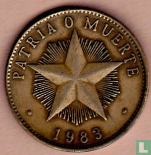Cuba 1 peso 1983 - Image 1