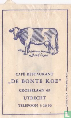 Café Restaurant "De Bonte Koe"