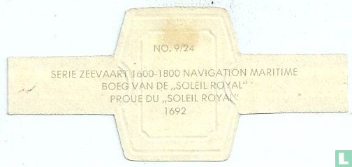 Boeg van de "Soleil Royal" 1692 - Afbeelding 2