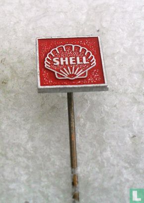 Shell [rood zilverkleur] (schelp contour  - Afbeelding 1