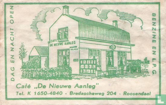 Café "De Nieuwe Aanleg"   - Image 1