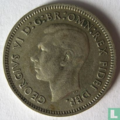 Australien 6 Pence 1951 London) - Bild 2