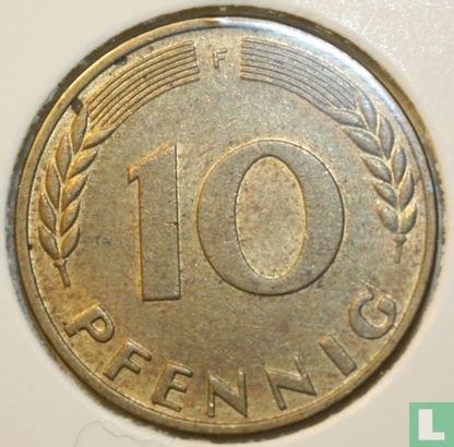 Allemagne 10 pfennig 1970 (F) - Image 2