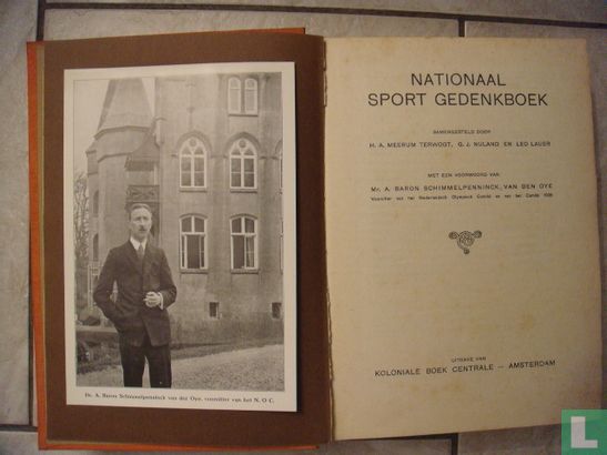Nationaal Sport Gedenkboek - Image 3