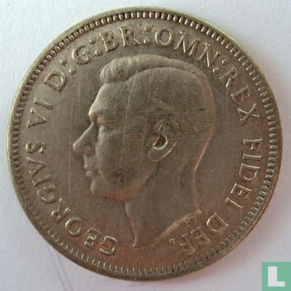 Australien 1 Shilling 1950 - Bild 2