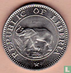 Liberia 5 Cent 1977 - Bild 2
