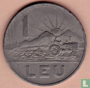 Roemenië 1 leu 1966 - Afbeelding 2
