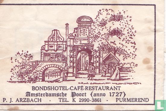 Bondshotel Café Restaurant De Amsterdamsche Poort  - Image 1
