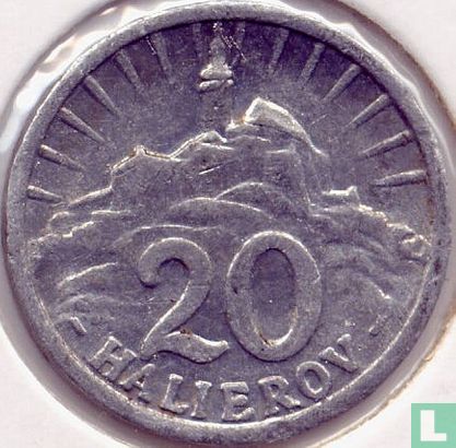 Slovakia 20 halierov 1942 (aluminium) - Image 2