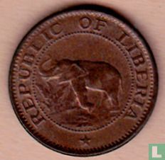 Liberia 1 cent 1975 - Image 2