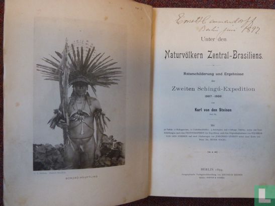Unter den Naturvölkern Zentral-Brasiliens. Reiseschilderung und Ergebnisse der Zweiten Schingú-Expedition 1887-1888 - Bild 3