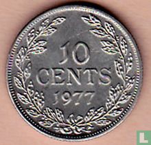 Liberia 10 cents 1977 - Afbeelding 1
