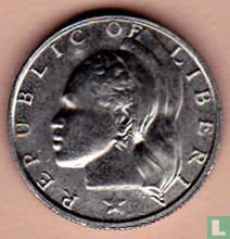 Liberia 10 Cent 1977 - Bild 2