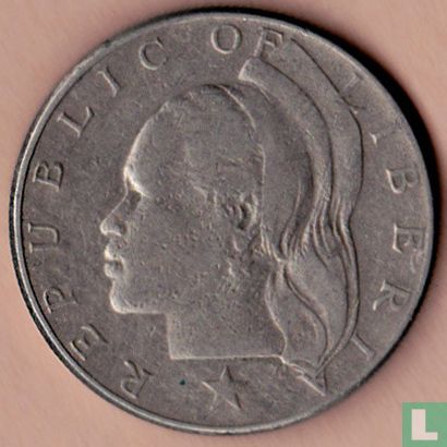 Libéria 1 dollar 1970 - Image 2