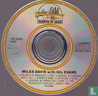 Immortal concerts Miles Davis and Gil Evans Concierto de Aranjuez  - Afbeelding 3