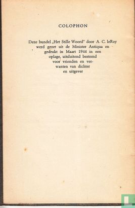 Het stille woord - Image 2