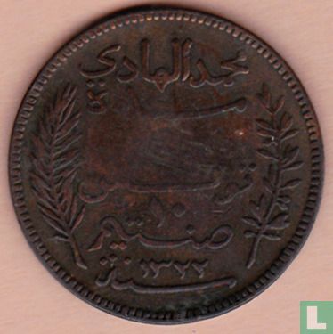 Tunisia 10 centimes 1904 (AH1322) - Image 2