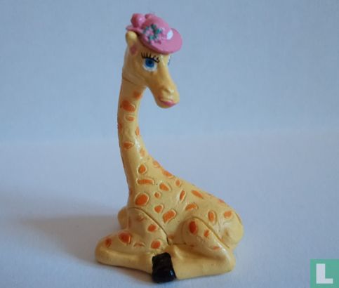 Giraf met hoedje - Afbeelding 1