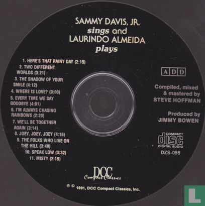 Sammy Davis Jr. sings, Laurindo Almeida plays  - Afbeelding 3