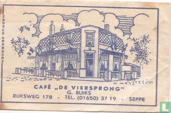 Café "De Viersprong"  - Image 1