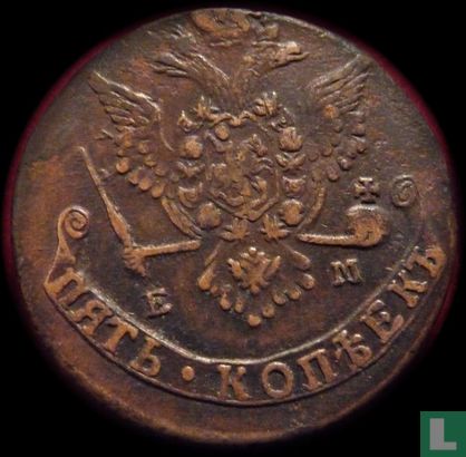 Russia 5 kopeks 1778 - Image 2