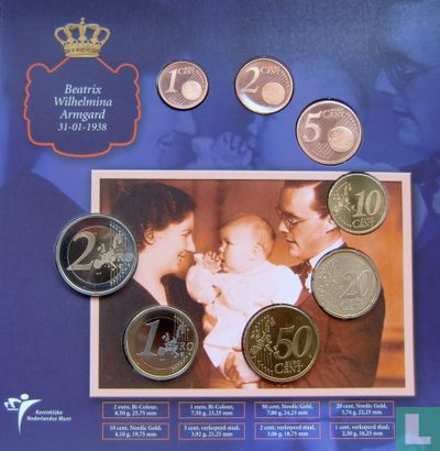 Netherlands mint set 2003 "Royal birth" - Image 3