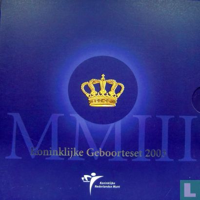 Netherlands mint set 2003 "Royal birth" - Image 1