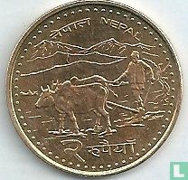 Népal 2 roupies 2009 (VS2066) - Image 2