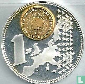 Nederland 1 euro 2002 "The New European Currency" - Bild 1